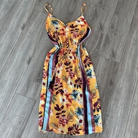 Nwt Miken Floral Desert Swim Cover-Up Dress - Picture 3 of 5